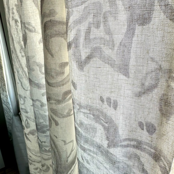 Pottery Barn Paisley Print Curtains - Picture 3 of 4